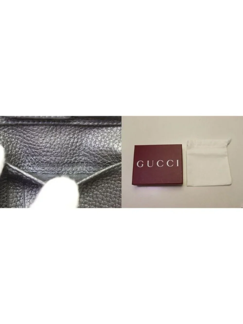 Gucci Jumbo GG Leather Bifold Wallet